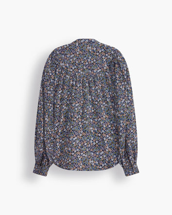 levi's®花花圖案長袖襯衣 | 女裝 A09160001XS- Gemma Floral Peacoat  – Levi's 香港