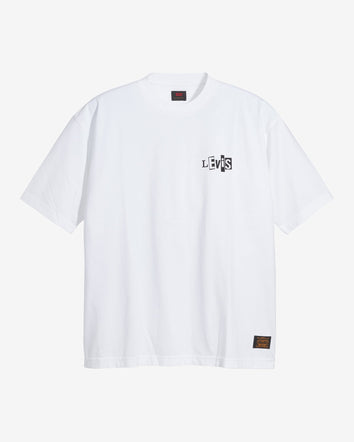 levi's® skate men's graphic boxy tee A10050001M- Lsc White Core Batwing Black  – Levi's Hong Kong