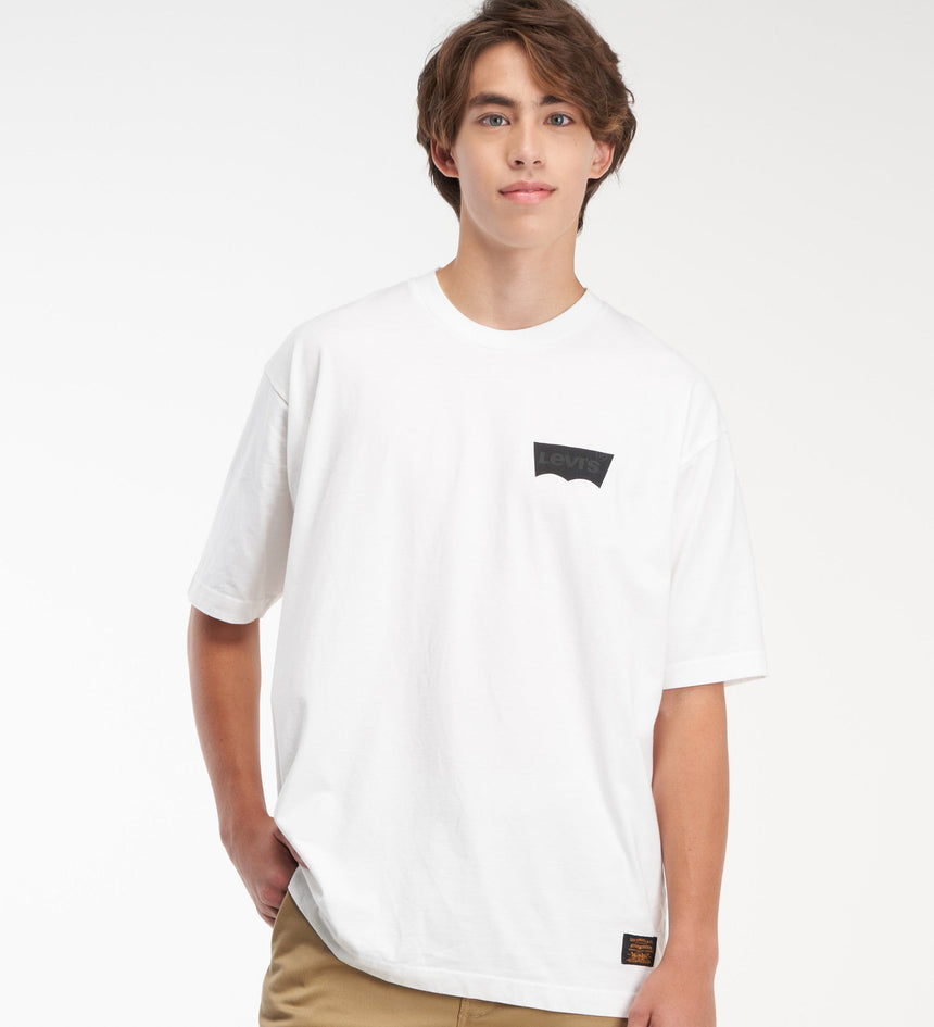 levi's® skate men's graphic boxy tee A10050001M- Lsc White Core Batwing Black – Levi's Hong Kong