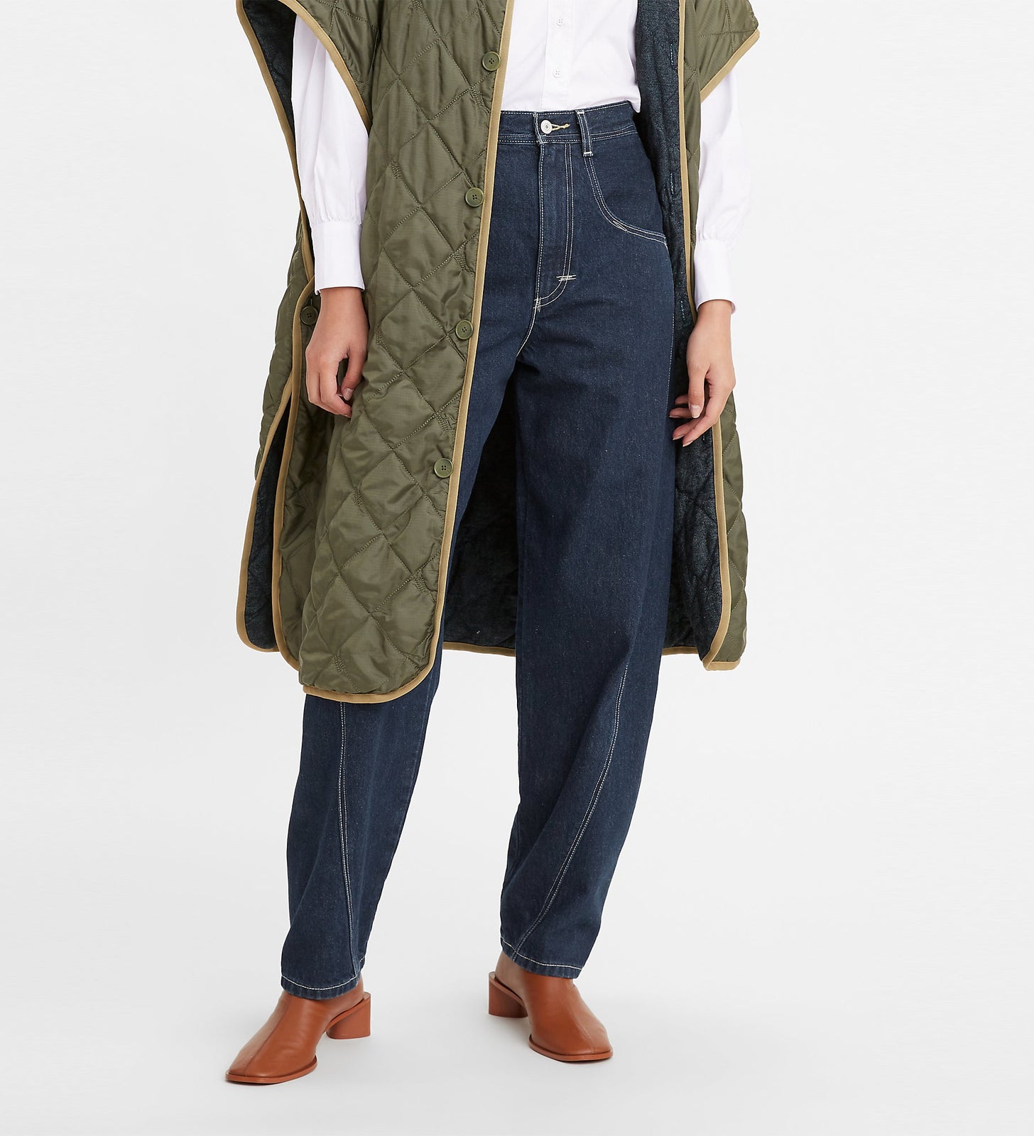 levi's® red™扭縫繭型牛仔褲 | 女裝 A1125000024- Azurite Rinse – Levi's 香港