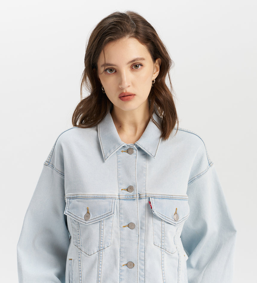 levi’s® women's type iii performance cool denim jacket A17430146XS- Indigo – Levi's Hong Kong