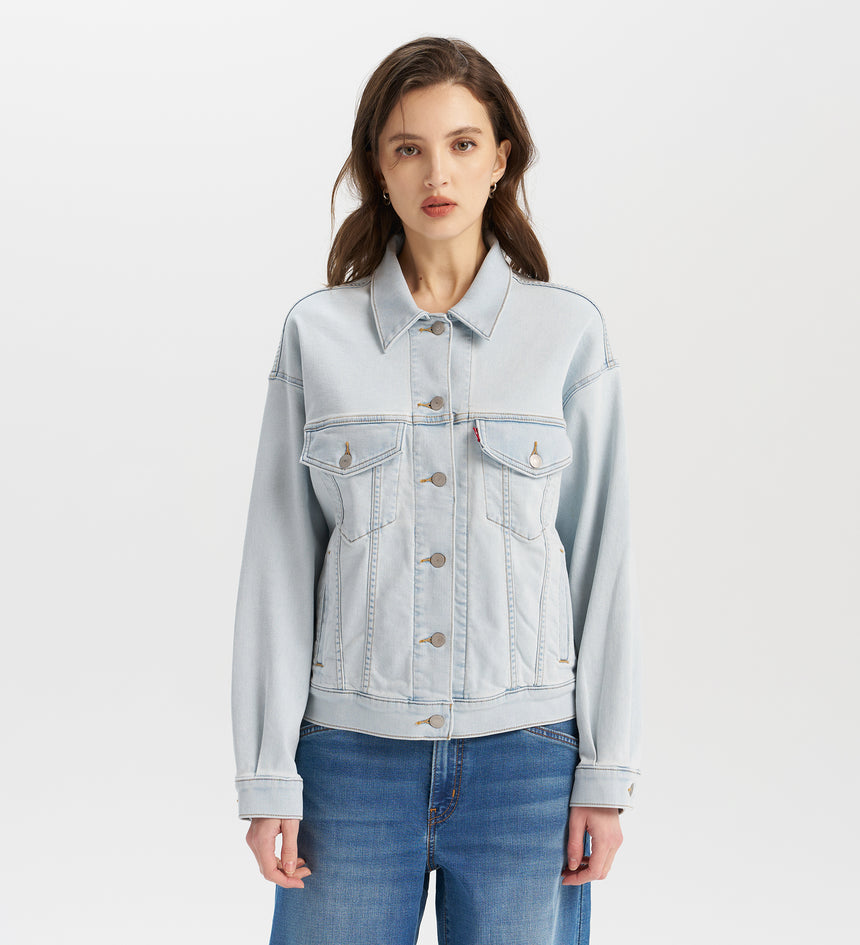 levi’s® women's type iii performance cool denim jacket A17430146XS- Indigo – Levi's Hong Kong
