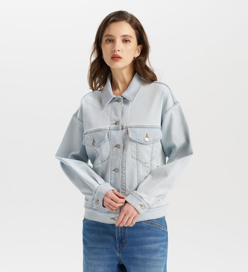 levi’s® women's type iii performance cool denim jacket A17430146XS- Indigo – Levi's Hong Kong