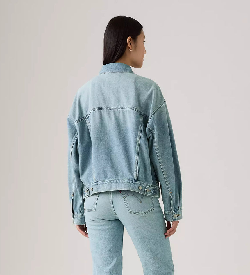 levi's® women's '90s trucker jacket A17430140XXS- Light Indigo – Levi's Hong Kong