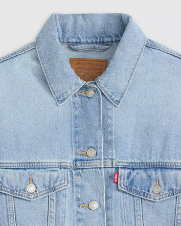 levi's® women's '90s trucker jacket A17430140XXS- Light Indigo  – Levi's Hong Kong
