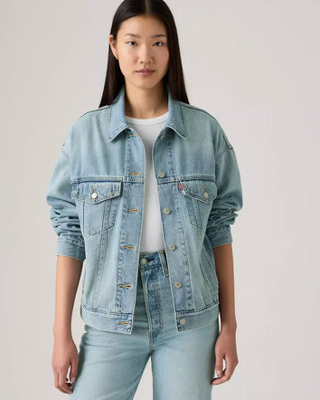levi's® women's '90s trucker jacket A17430140XXS- Light Indigo  – Levi's Hong Kong