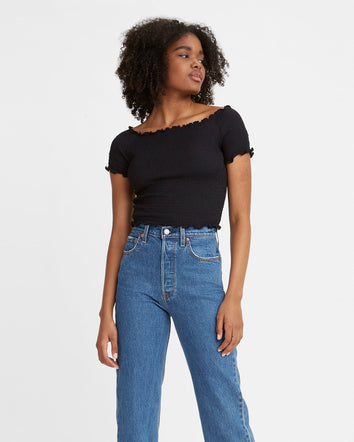 levi's® gumdrop 上衣 | 女裝 A17880000XXS- Caviar  – Levi's 香港