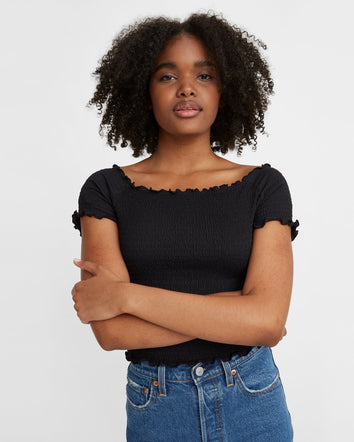 levi's® gumdrop 上衣 | 女裝 A17880000XXS- Caviar  – Levi's 香港