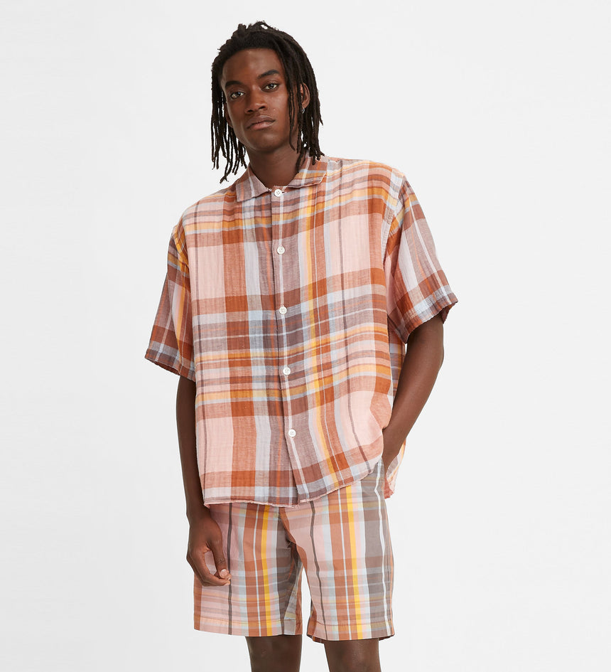 levi's® men's short sleeve slouchy shirt A19210001XS- Goliath plaid BUFFALO – Levi's Hong Kong