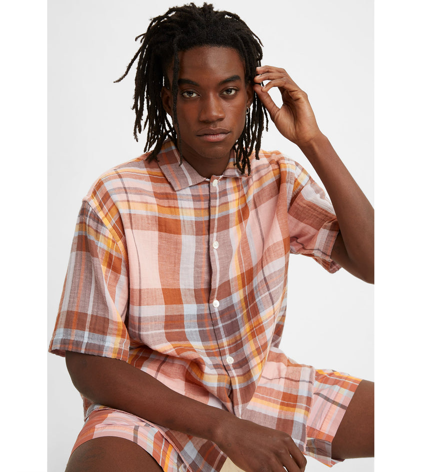 levi's® men's short sleeve slouchy shirt A19210001XS- Goliath plaid BUFFALO – Levi's Hong Kong
