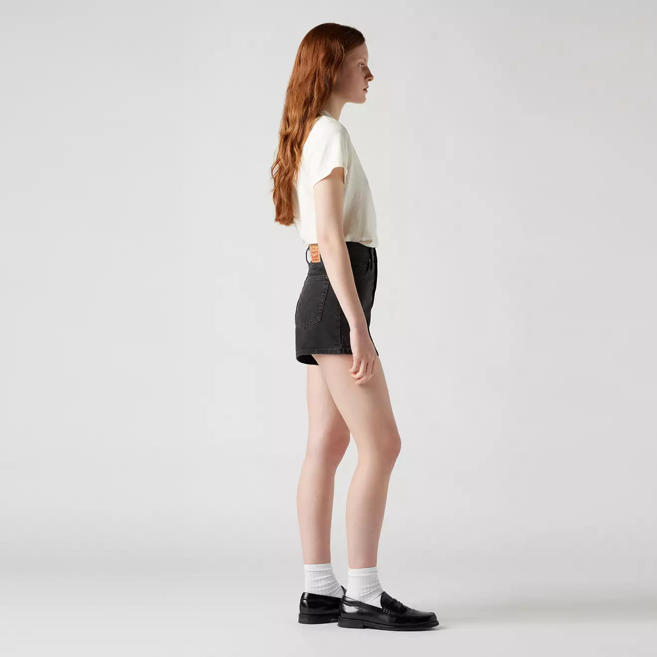 levi's® women's high-waisted mom shorts A1965000025- Black – Levi's Hong Kong