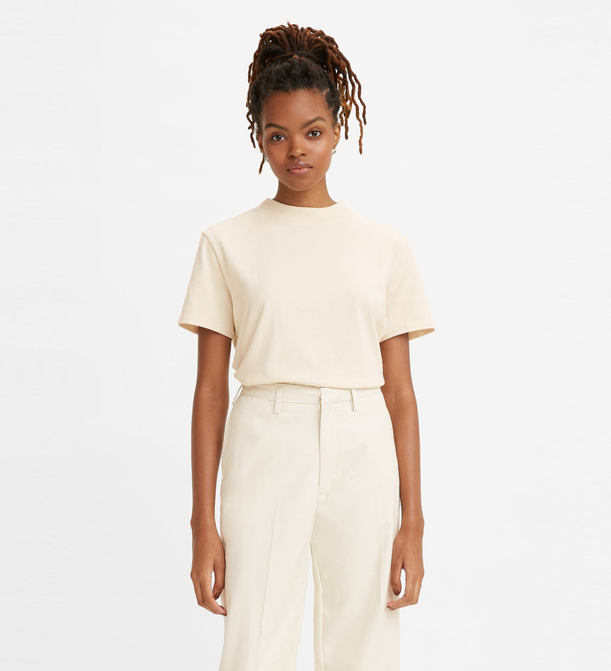 levi's® made & crafted®高領 t 恤 | 女裝 A20940000XS- Oatmeal – Levi's 香港