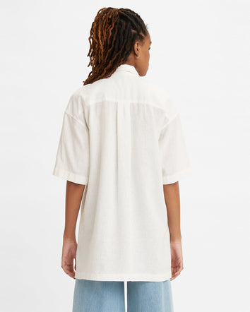 levi's® made & crafted® women's oversized shirt A21000001XS- Cloud Dancer  – Levi's Hong Kong