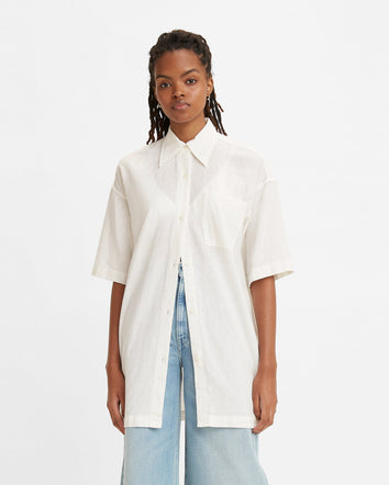 levi's® made & crafted® women's oversized shirt A21000001XS- Cloud Dancer  – Levi's Hong Kong