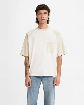 levi's® made & crafted® 男士牛角袖tee A21390001M- Oatmeal  – Levi's 香港