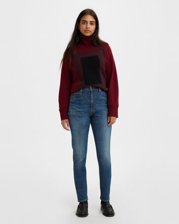 levi's® made & crafted® mij 日本製高腰窄腳牛仔褲 | 女裝 A217000032529 Odaiba Mij Indigo Worn In  – Levi's 香港