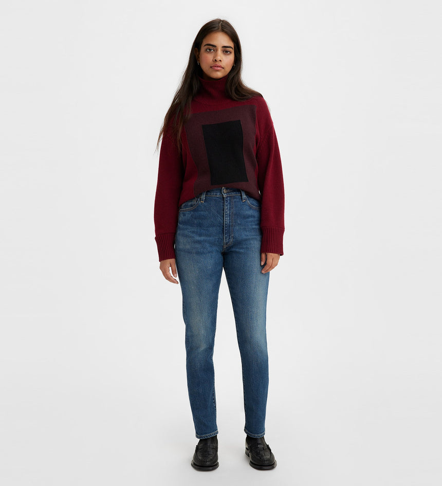 levi's® made & crafted® mij 日本製高腰窄腳牛仔褲 | 女裝 A217000032529 Odaiba Mij Indigo Worn In – Levi's 香港