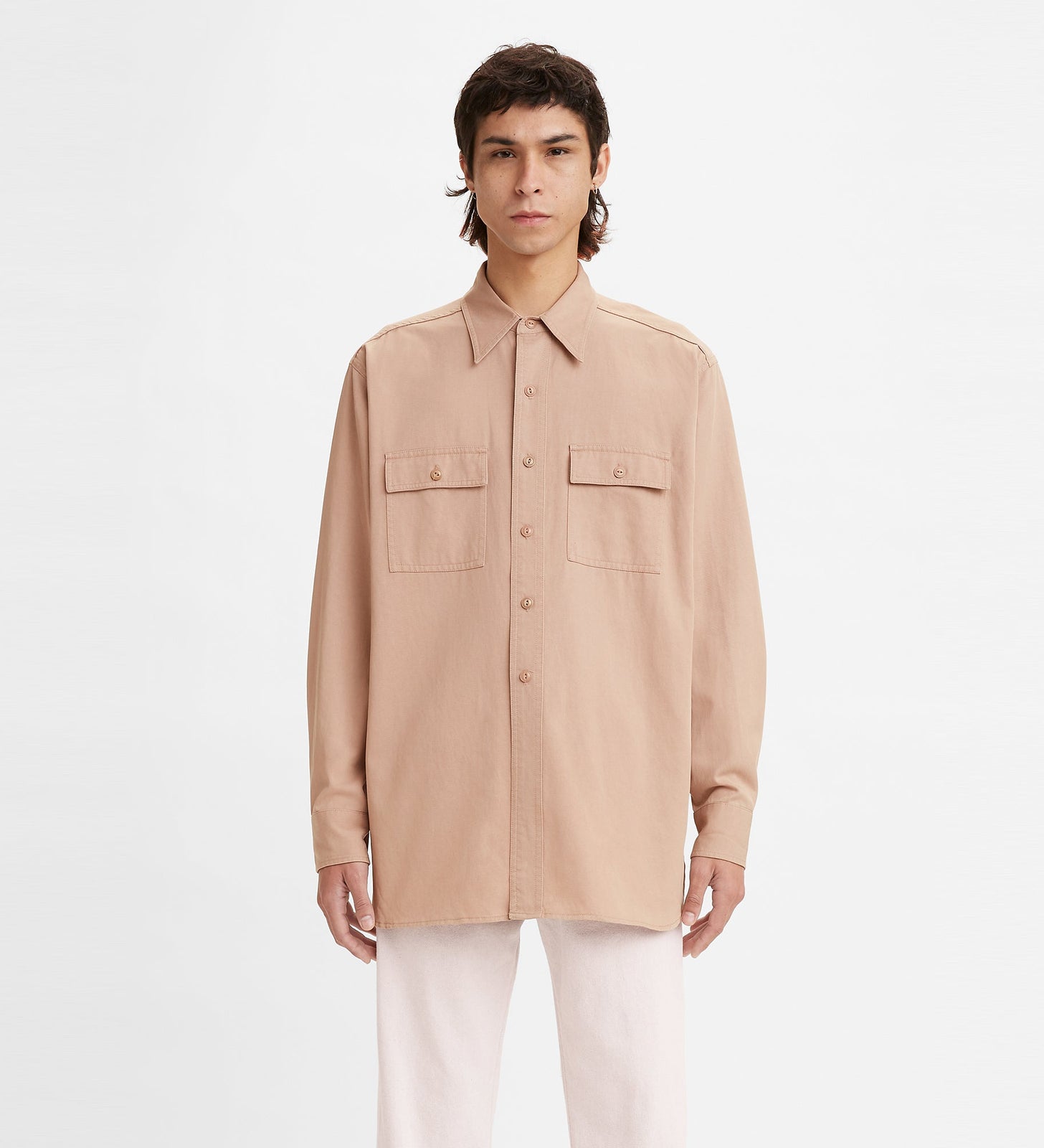 levi's® made & crafted® men's scout shirt A21880000XS- Fawn – Levi's Hong Kong