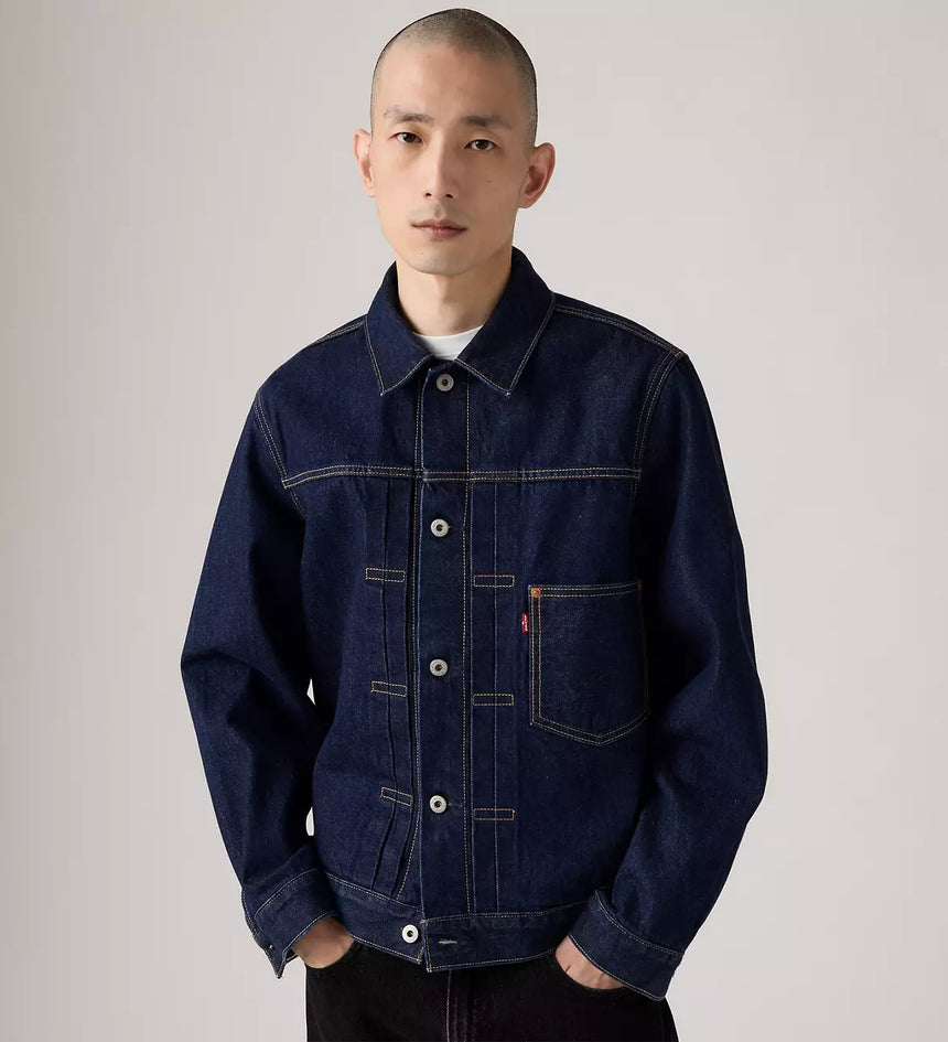 levi's® men's type i jacket A31740030XS- Medium Indigo – Levi's Hong Kong