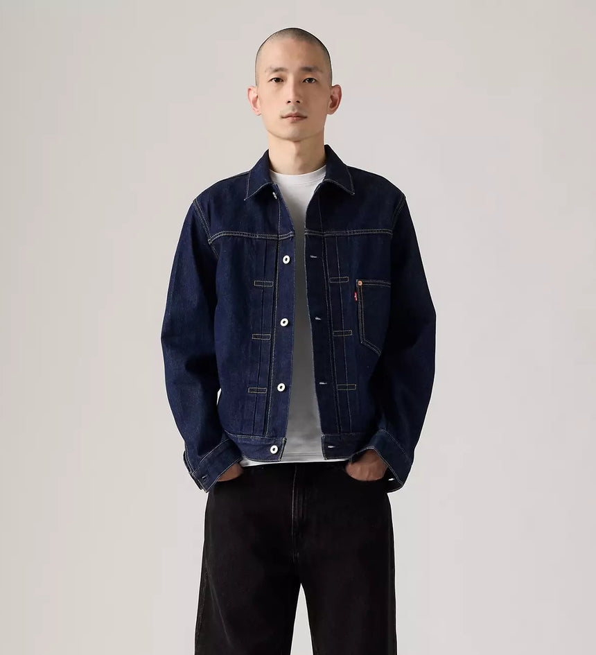 levi's® men's type i jacket A31740030XS- Medium Indigo – Levi's Hong Kong
