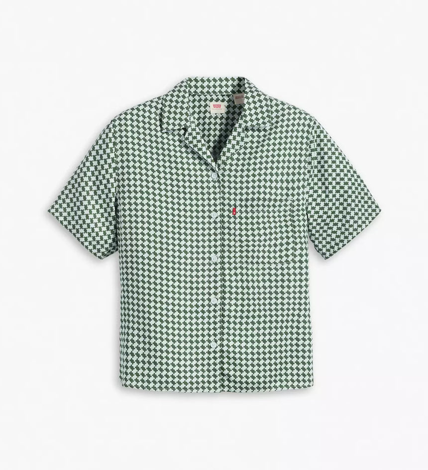 levi's® alfie 襯衫 | 女裝 A45760003XXS- Green – Levi's 香港