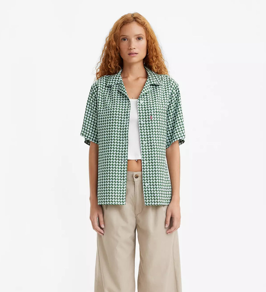 levi's® alfie 襯衫 | 女裝 A45760003XXS- Green – Levi's 香港