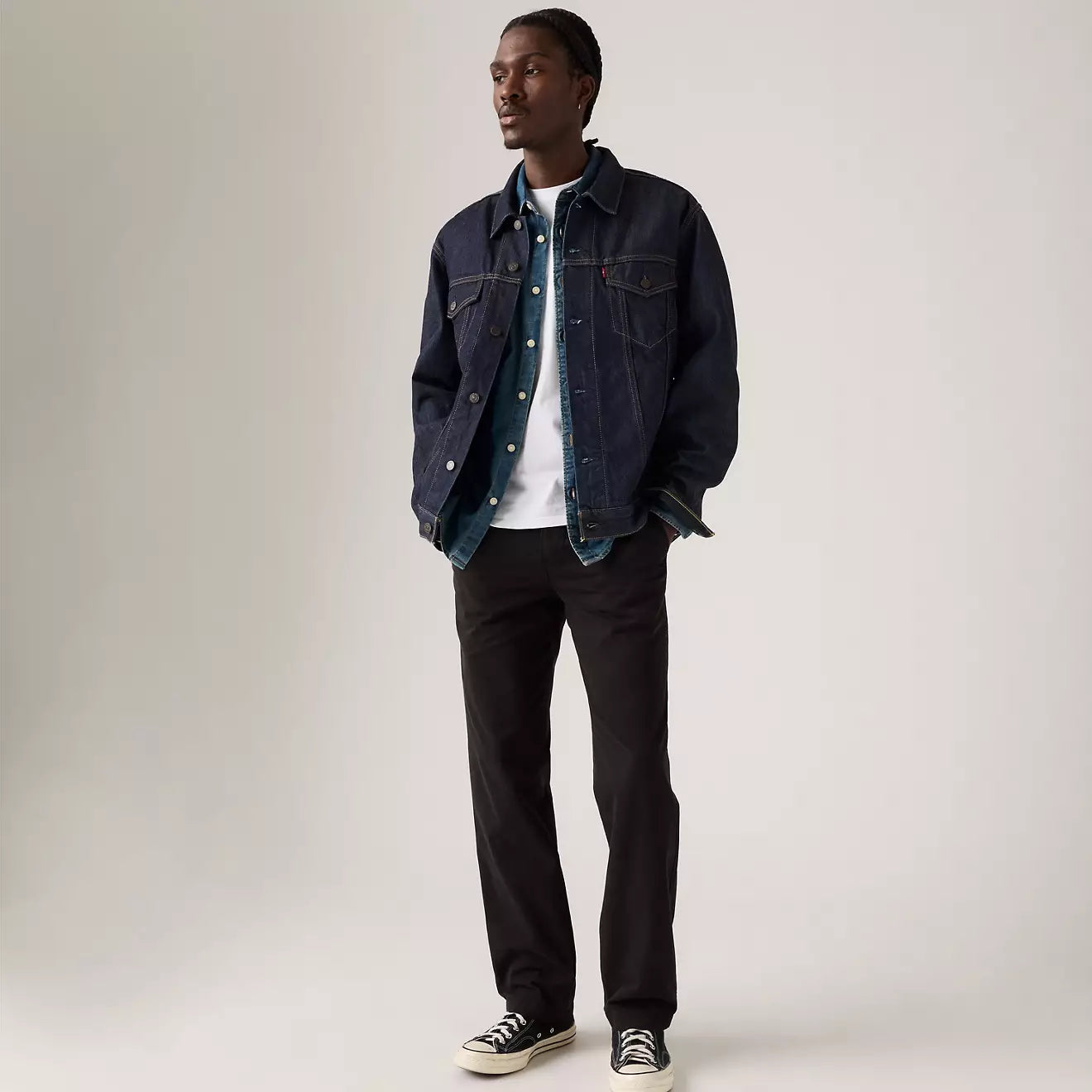 levi's® xx chino authentic relaxed 長褲 | 男裝 A575300542932 Black – Levi's 香港