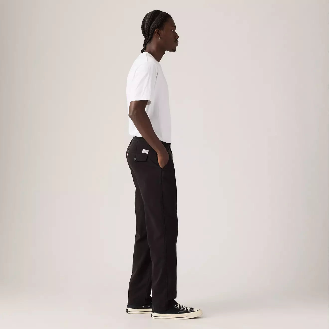 levi's® xx chino authentic relaxed 長褲 | 男裝 A575300542932 Black – Levi's 香港