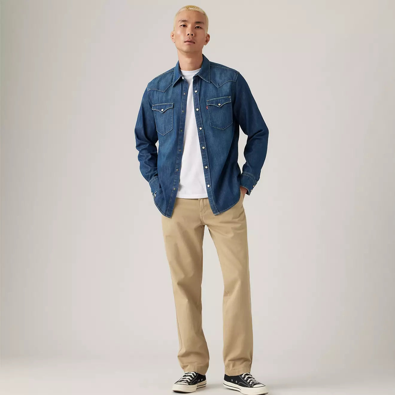 levi's® xx chino authentic relaxed 長褲 | 男裝 A575300642932 Neutral – Levi's 香港
