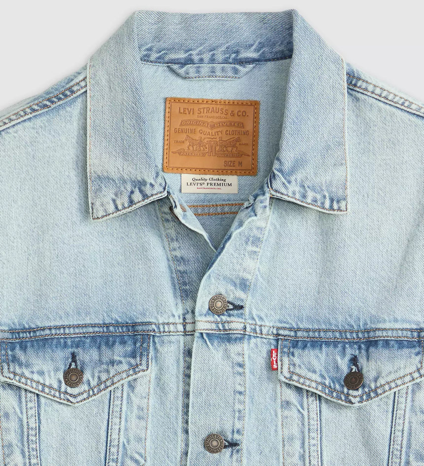 levi's®relaxed trucker 牛仔外套 | 男裝 - light indigo | levi's hk A57820078S- Light Indigo – Levi's 香港