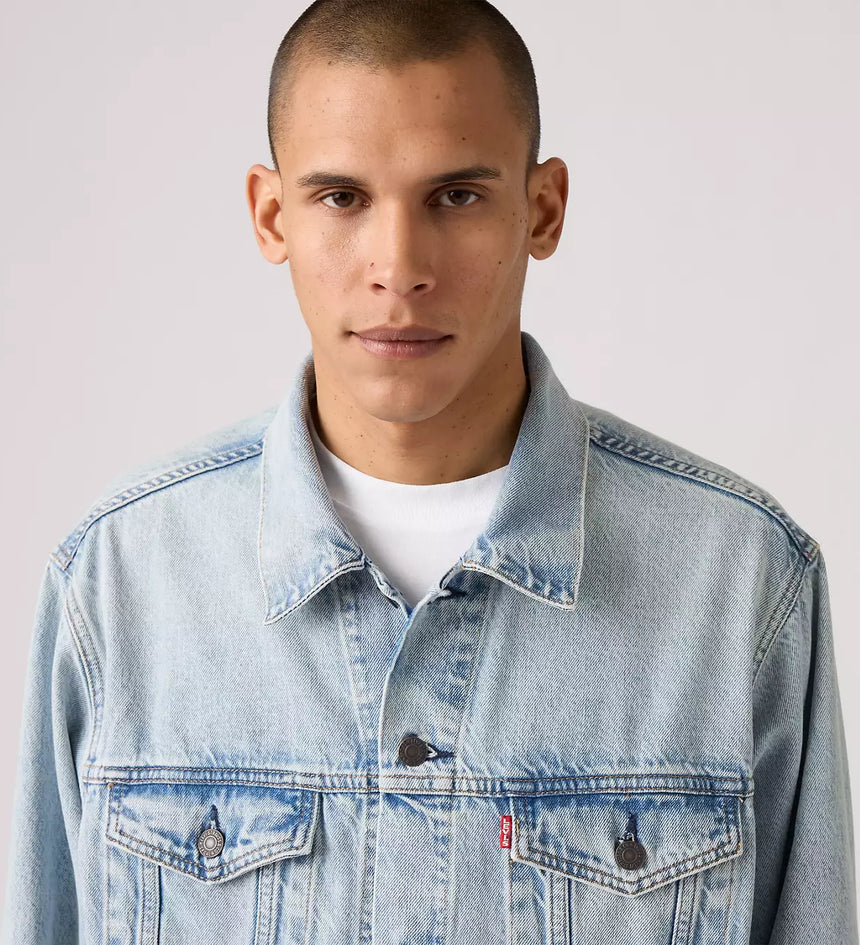 levi's®relaxed trucker 牛仔外套 | 男裝 - light indigo | levi's hk A57820078S- Light Indigo – Levi's 香港