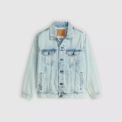 Levi's®Relaxed Trucker 牛仔外套 | 男裝 - Light Indigo | Levi's HK