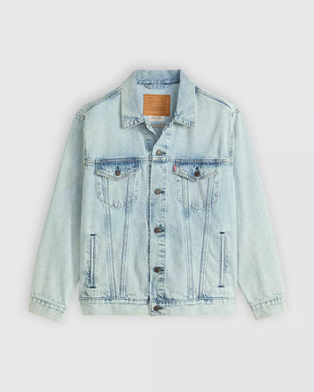 levi's® men's relaxed trucker jacket A57820078S- Light Indigo  – Levi's Hong Kong