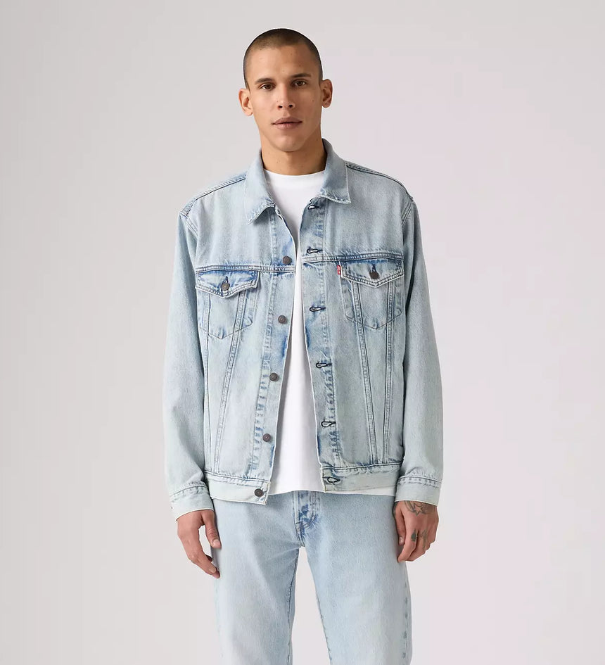 levi's®relaxed trucker 牛仔外套 | 男裝 - light indigo | levi's hk A57820078S- Light Indigo – Levi's 香港