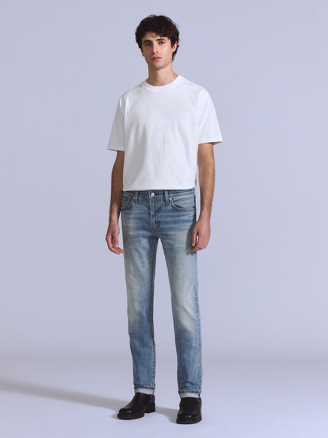 levi’s® blue tab™ 男裝 511™ 修身牛仔褲 A587600102932 Medium Indigo  – Levi's 香港