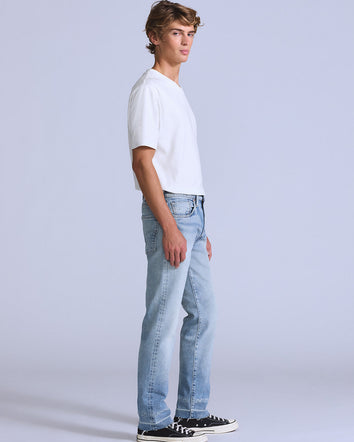 levi's® blue tab™ 502™ 修身窄腳牛仔褲 | 男裝 A588100152832 Light Indigo  – Levi's 香港