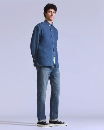 levi's® men's 502™ taper jeans A588100032832 Medium Indigo  – Levi's Hong Kong