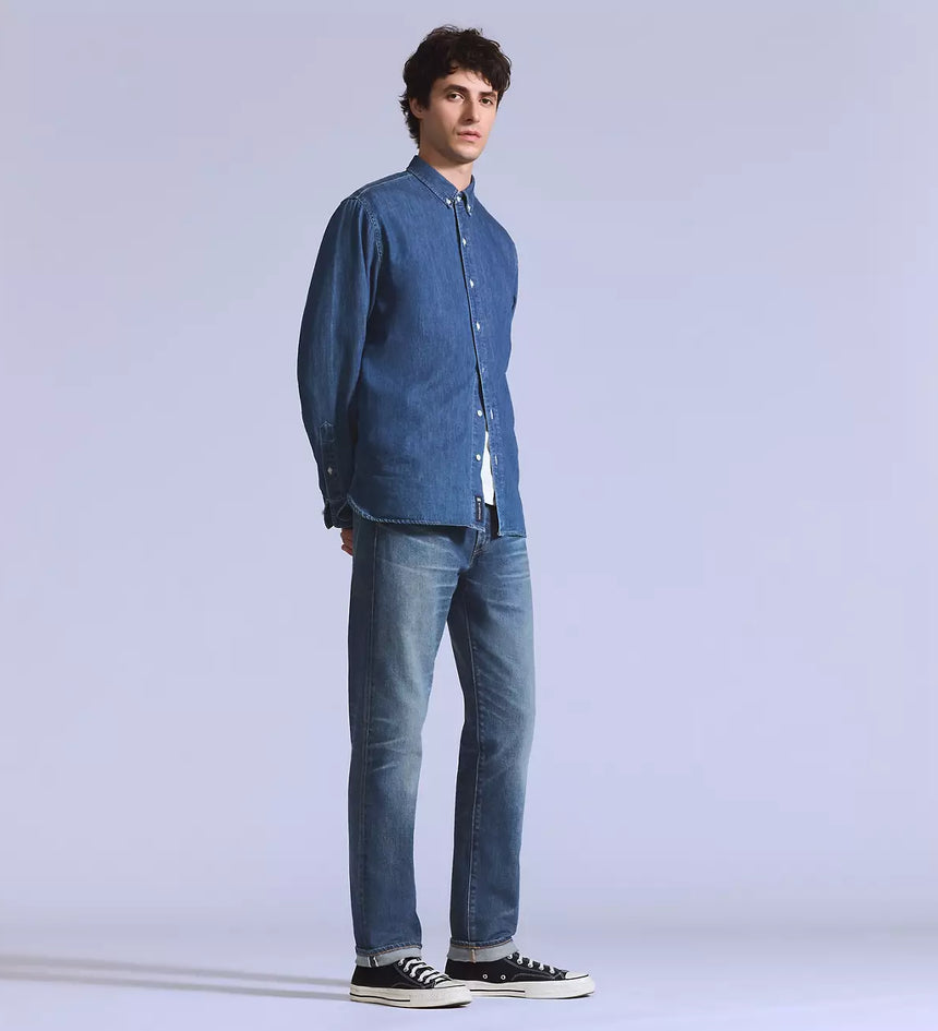 levi's® men's 502™ taper jeans A588100032832 Medium Indigo – Levi's Hong Kong