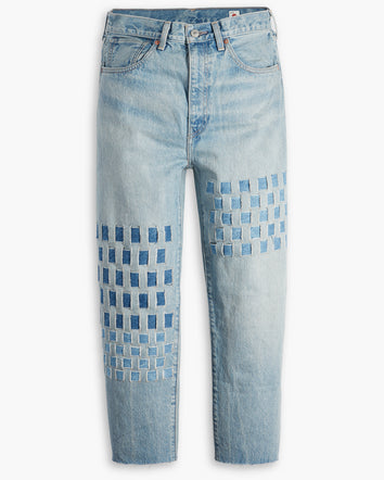 levi’s® women’s made in japan barrel jeans A5889000625- Mij Blu Lattice  – Levi's Hong Kong