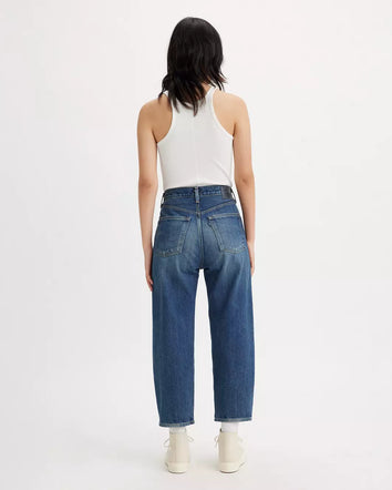 levi's® women's made in japan barrel jeans A5889000124- Medium Indigo  – Levi's Hong Kong
