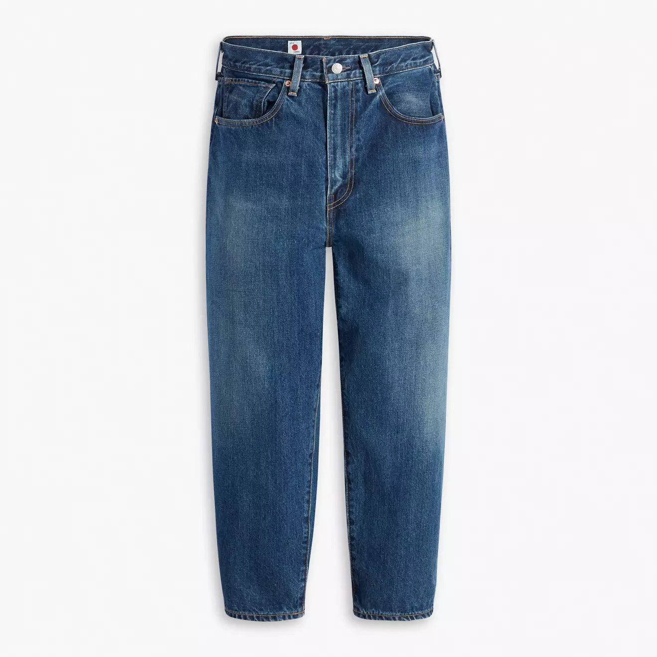 levi's® women's made in japan barrel jeans A5889000124- Medium Indigo – Levi's Hong Kong