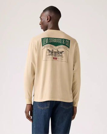 levi's® men's long-sleeve graphic authentic t-shirt A61450054XS- Archival 2Hp 2 White Pepper - Neutral  – Levi's Hong Kong