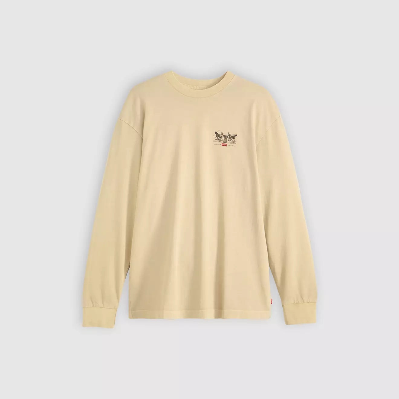 levi's® men's long-sleeve graphic authentic t-shirt A61450054XS- Archival 2Hp 2 White Pepper - Neutral – Levi's Hong Kong