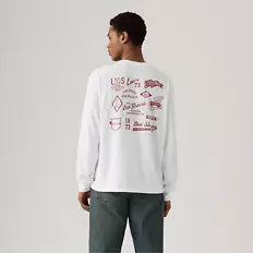 levi's® men's long-sleeve graphic authentic t-shirt A61450086XS- Multicolor  – Levi's Hong Kong