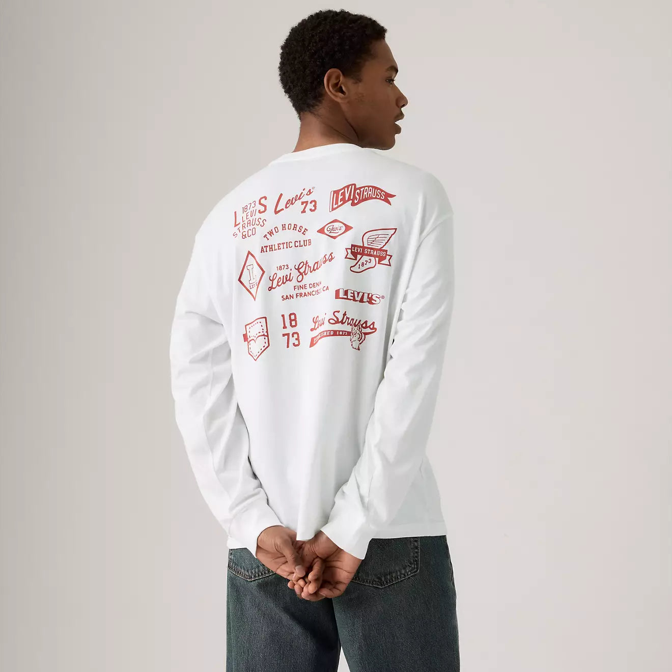 levi's® men's long-sleeve graphic authentic t-shirt A61450086S- Multicolor – Levi's Hong Kong