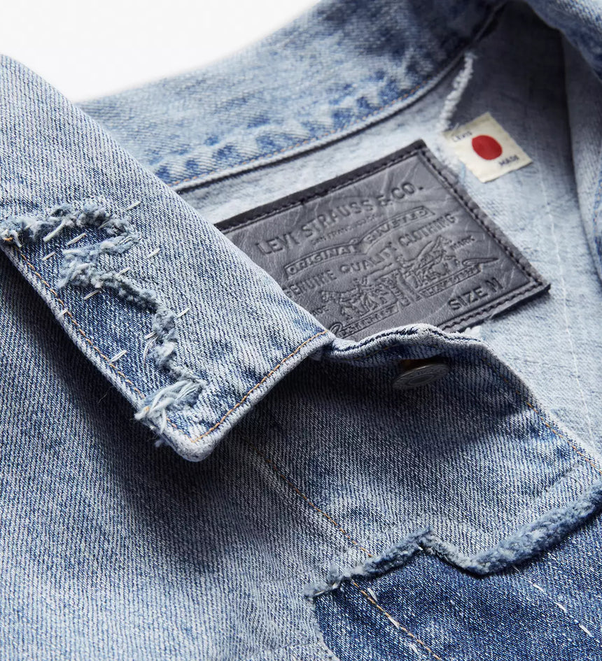 levi's® 日本製utility trucker牛仔外套 | 男裝 A71500001S- Medium Indigo – Levi's 香港