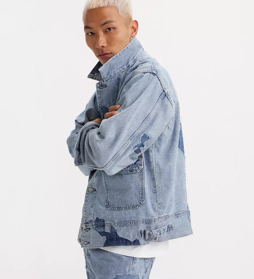 levi's® 日本製utility trucker牛仔外套 | 男裝 A71500001S- Medium Indigo – Levi's 香港