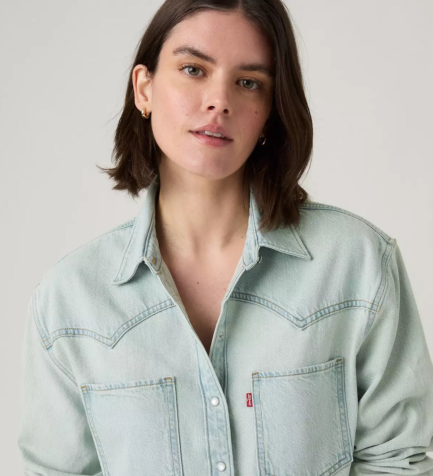 levi's® women's teodora western shirt A72440059XS- Multicolor – Levi's Hong Kong