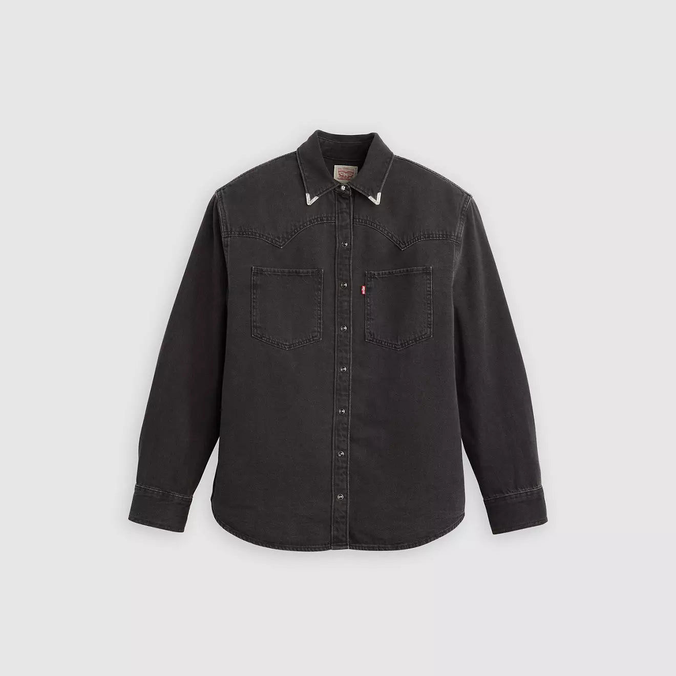 Levi's® Teodora 西部襯衫 | 女裝 - Black | Levi's HK