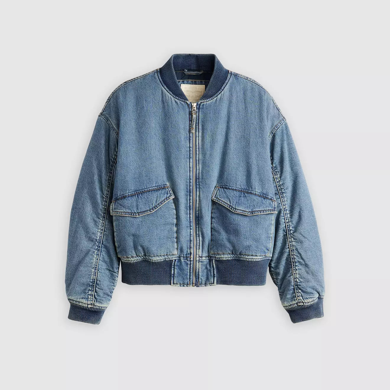 levi's® women's andy tech jacket A72620009XS- Medium Indigo – Levi's Hong Kong